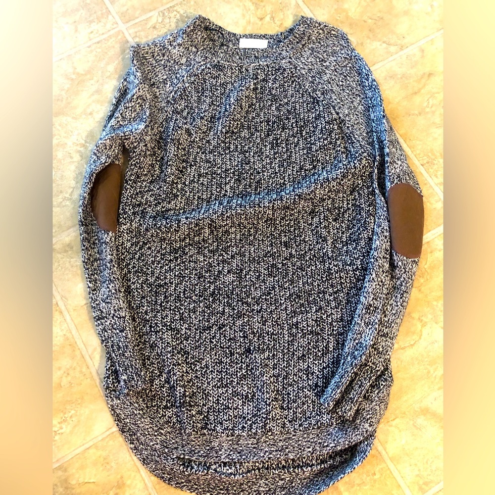 Sweater, size S, salt/pepper color